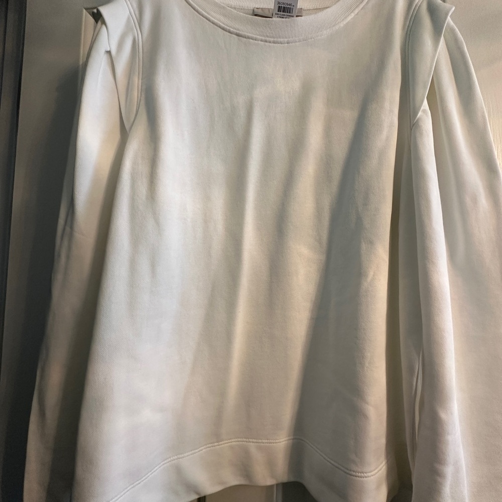 LOFT Classic White Women's Dress Sweatshirt